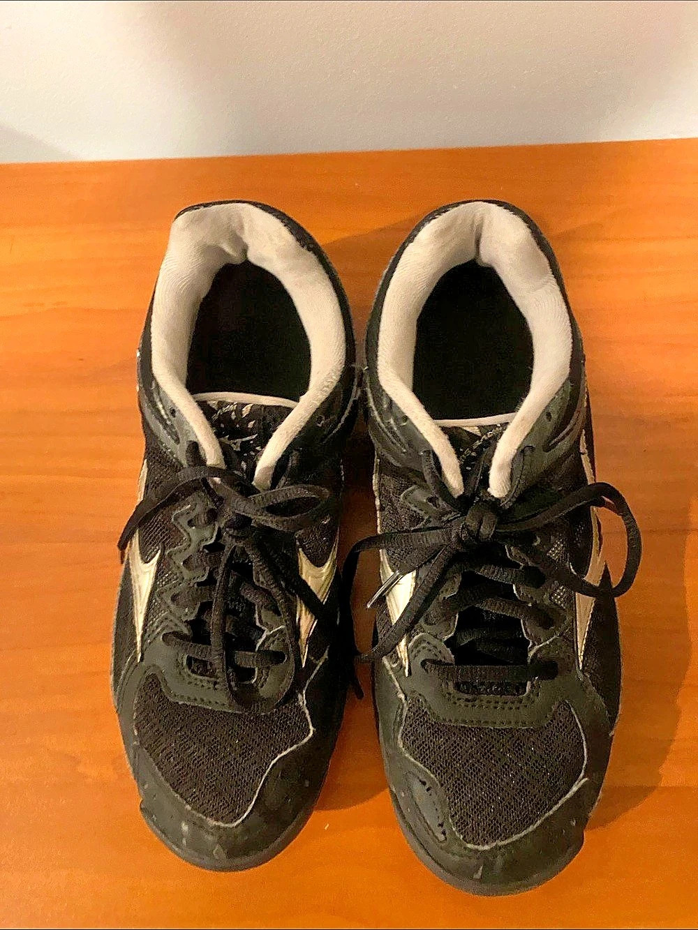 Mizuno Wave Bolt 4 Women's Athletic Shoes Black & Gray